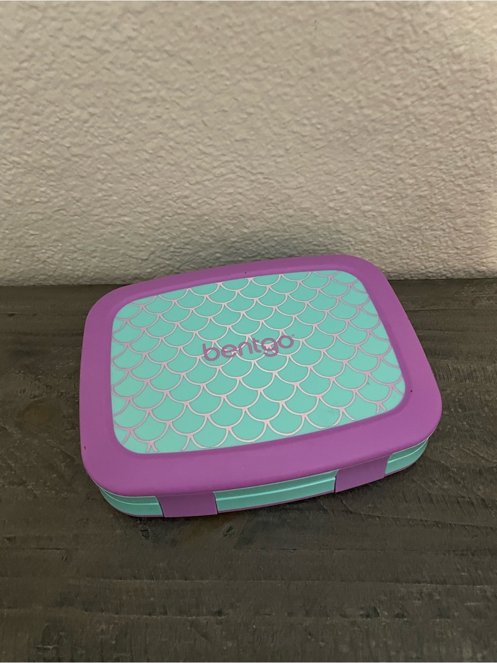 Bentgo Kids Lunch Box – Purple & Aqua Mermaid Scale